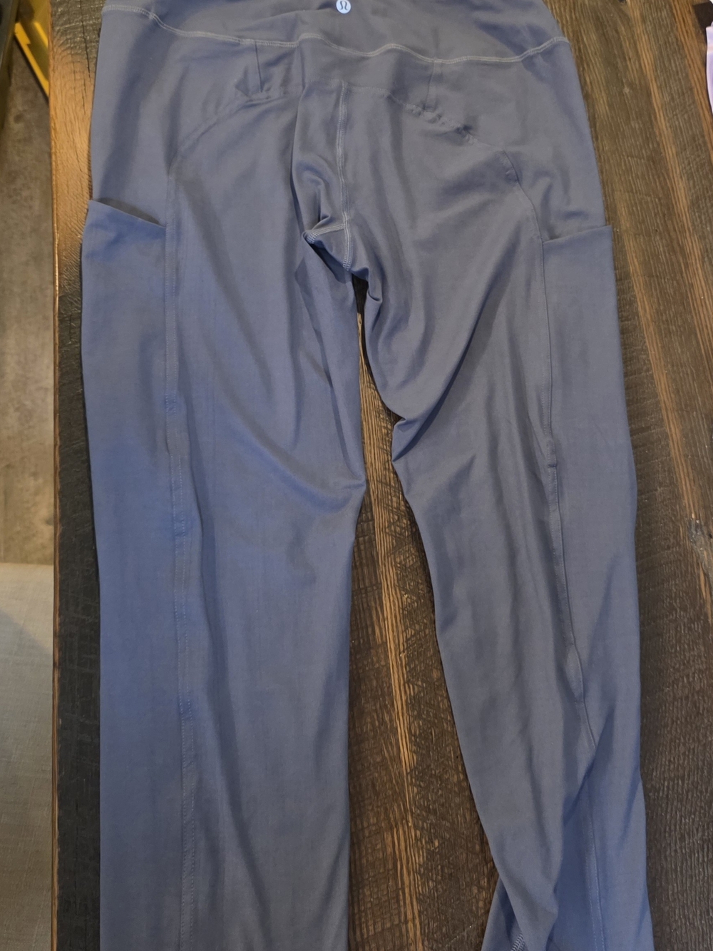 lululemon athletica Women's Slate Blue Leggings with Side Pockets